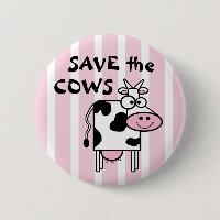 Save the Cows Cute Animal Rights