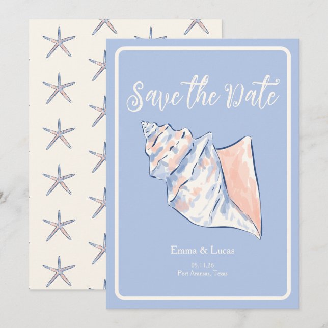 save the date (Devant / Derrière)