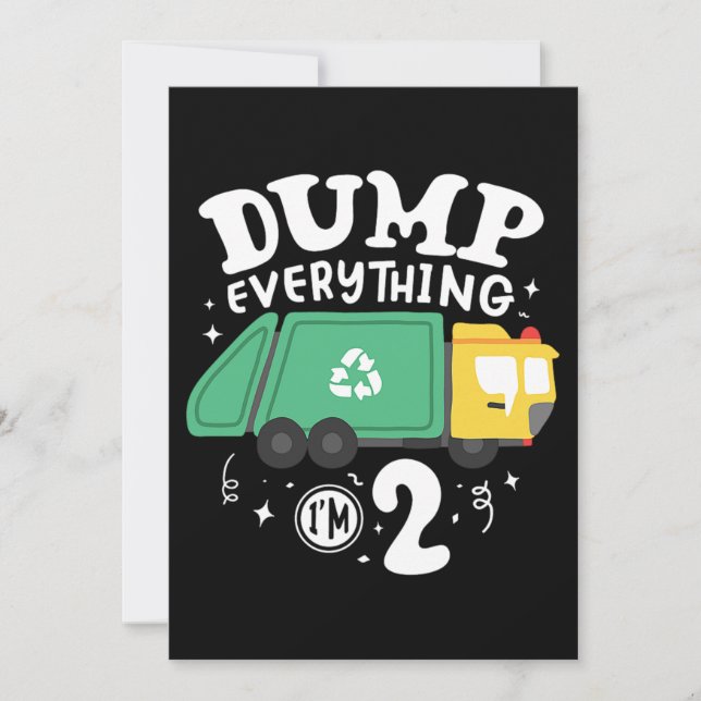 Save The Date 04.Camion-poubelle pour un ventilateur de camion-p (Devant)