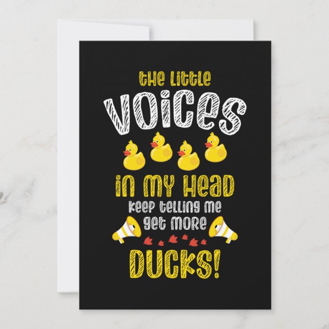 Save The Date 08.Rubber duck for a Duck Lovers (Devant)