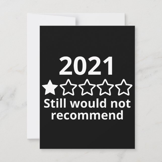 Save The Date 2021 (2)2021 One Star Rating (Devant)