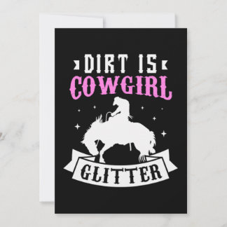 Save The Date 25.Dirt Is Cowgirl Glitter