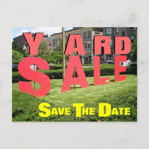 Save The Date (2) Announcement Postcard