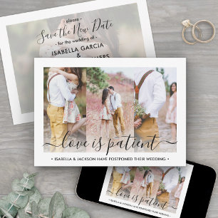 Save The Date 4 L'amour de la photo est le report du Mariage du 