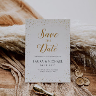 Save The Date 50th Anniversary Invitation - GAC194