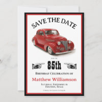 85e anniversaire 1939 Coupe Enregistrer la date