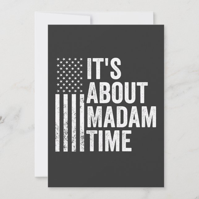 Save The Date A propos de l'élection démocrate de Time Harris (Devant)