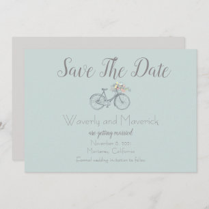 Save The Date Aimant Mariage campagnard vintage