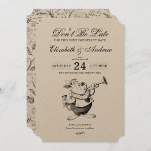 Save The Date Alice au pays des merveilles Enregistrer la date