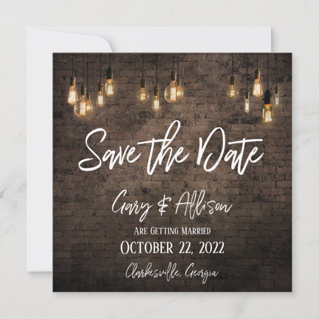 Save The Date Allison et Gary V5 (Devant)
