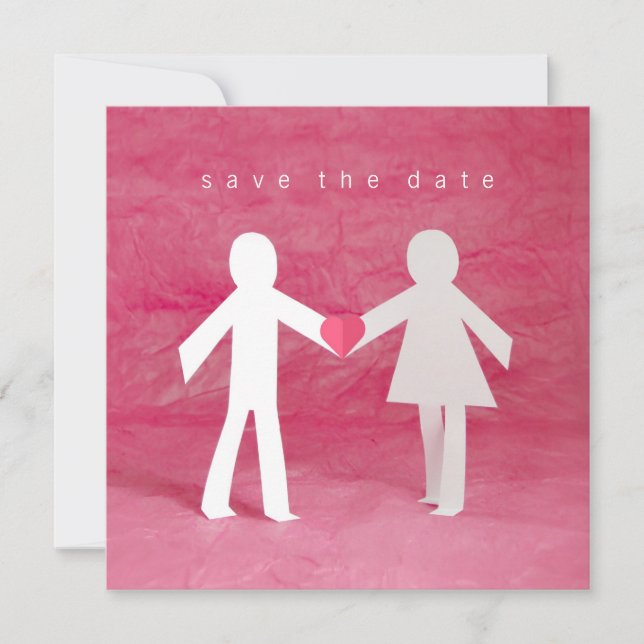 Save The Date Âmes sœurs - Annonce de sauvegarde de la date (Devant)
