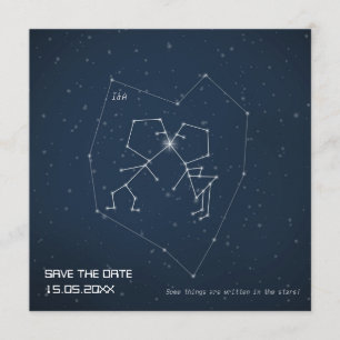 Save The Date Amour Constellation - Mariage Enregistrer la date