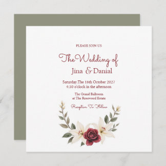 Save The Date Amour Éternel