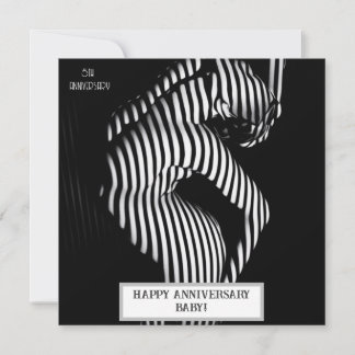 Save The Date Anniversaire de mariage sexy coquin