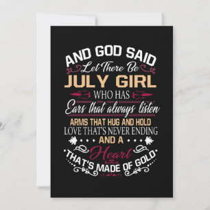 Save The Date Anniversaire  Et Dieu A Dit Qu'Il Y Ait Une Jeune 