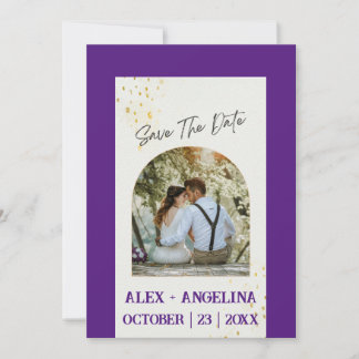 Save The Date Annonce de mariage personnalisée avec votre style