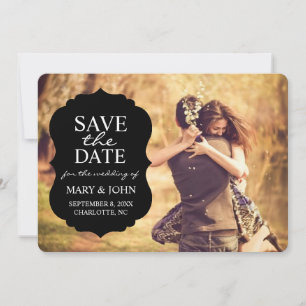 Save The Date Annonce de Mise à Jour de Date Crest Enregistrer
