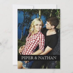 SAVE THE DATE ANNONCE PHOTO PIPER