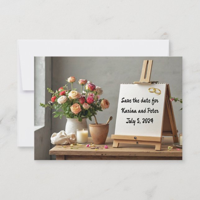 Save The Date Announcement (Front)