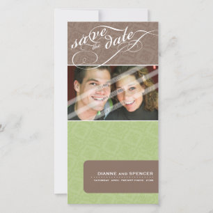 SAVE THE DATE ANNOUNCEMENT :: fancy text 12