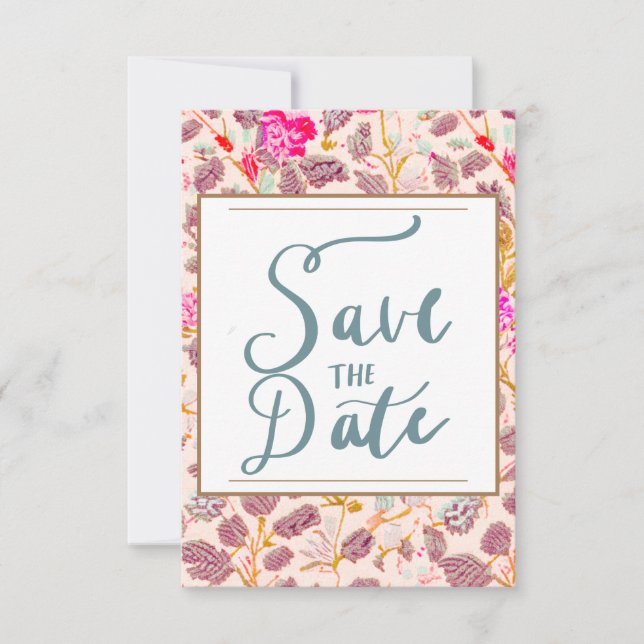 Save The Date  Announcement "Growing Vine" (Front)