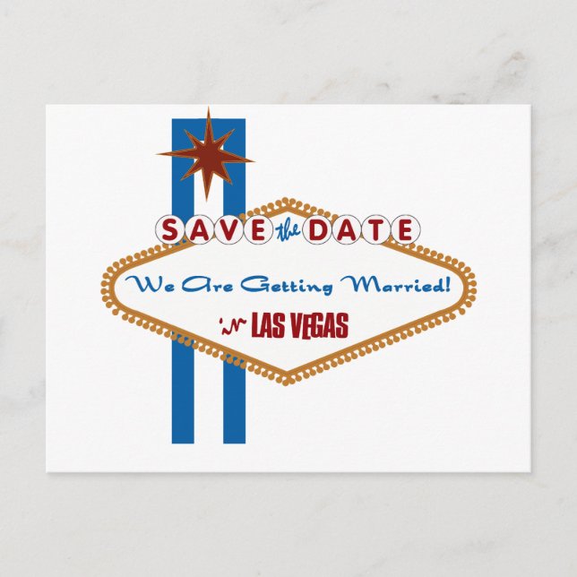 Save the Date Announcement Postcard (Front)