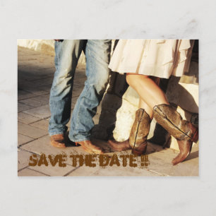 Save The Date Announcement Postcard