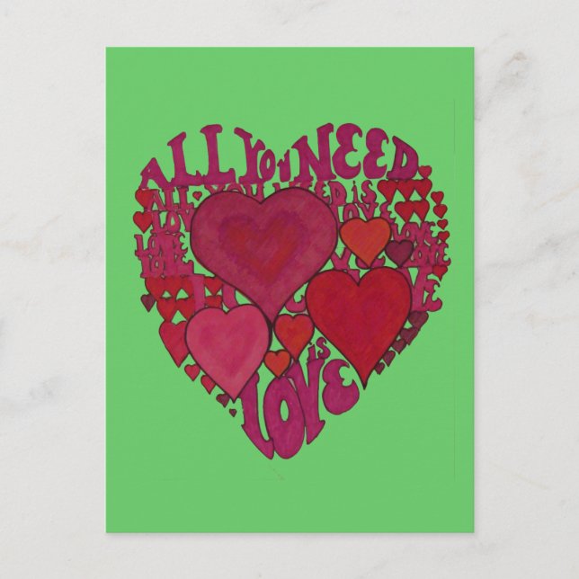 save the date announcement postcard (Front)