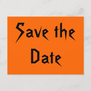 Save the Date Announcement Postcard