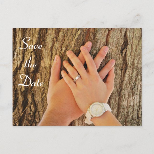 Save the Date Announcement Postcard (Front)