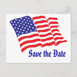 Save the Date Announcement Postcard