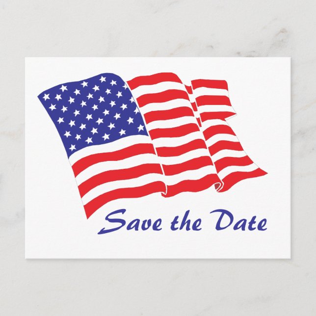 Save the Date Announcement Postcard (Front)