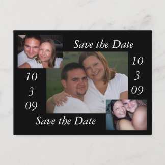 Save the Date Announcement Postcard