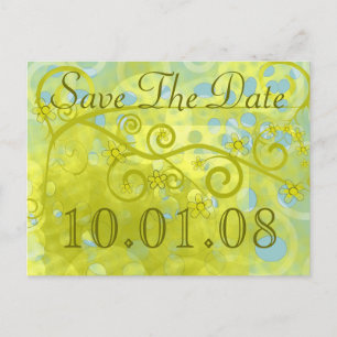 Save The Date Announcement Postcard