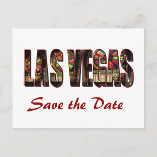 Save the Date Announcement Postcard
