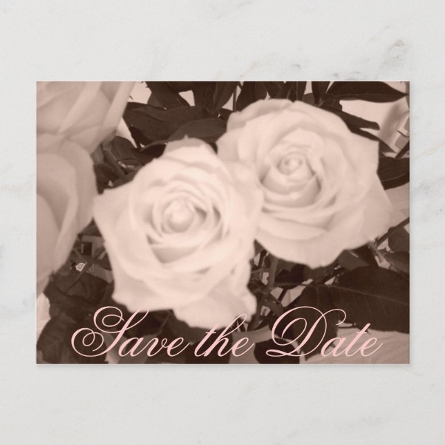 Save the Date Announcement Postcard (Front)