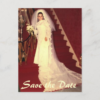 Save the Date Announcement Postcard