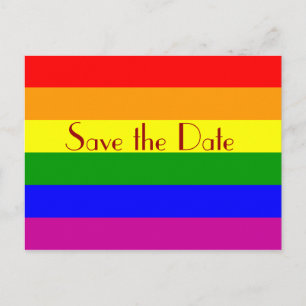 Save the Date Announcement Postcard