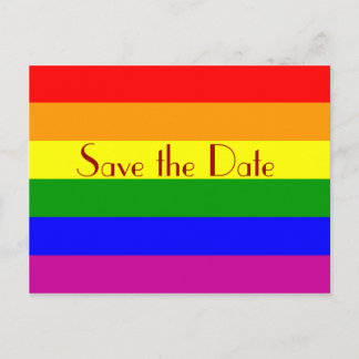 Save the Date Announcement Postcard