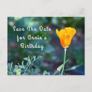 Save The Date Announcement Postcard