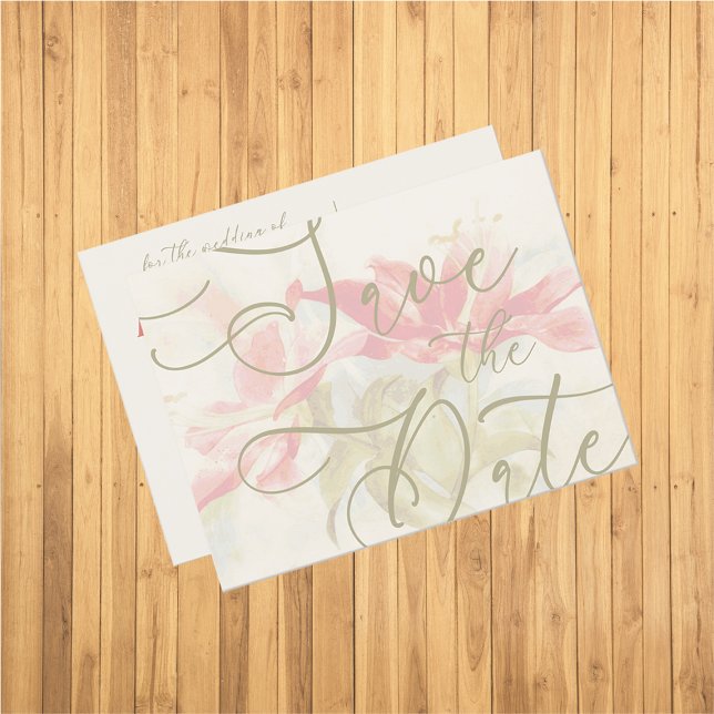 Save the Date Announcement Postcard Template (Creator Uploaded)