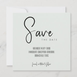Save the Date Announcement Template