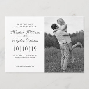 Save The Date Aquarelle bleu Boho Aztec - Enregistrer la date