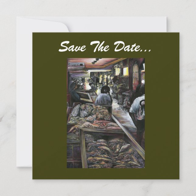 Save The Date Aquatique, mais baisée avec Desert Wind, Jérusalem (Devant)