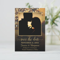 Arbre d'automne rustique avec lumières Mariage pho