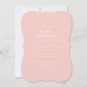 Save The Date Baby son froid à l'extérieur de l'invitation du ba