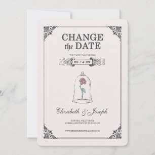 Save The Date Beauté et bête   Fairy Tale - Modifier la date