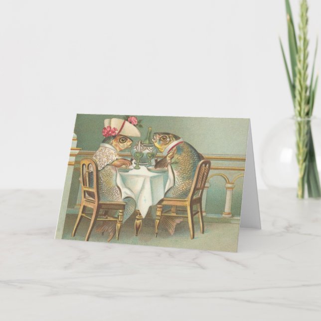 Save the Date - Big Daddy-O Fish Card (Front)