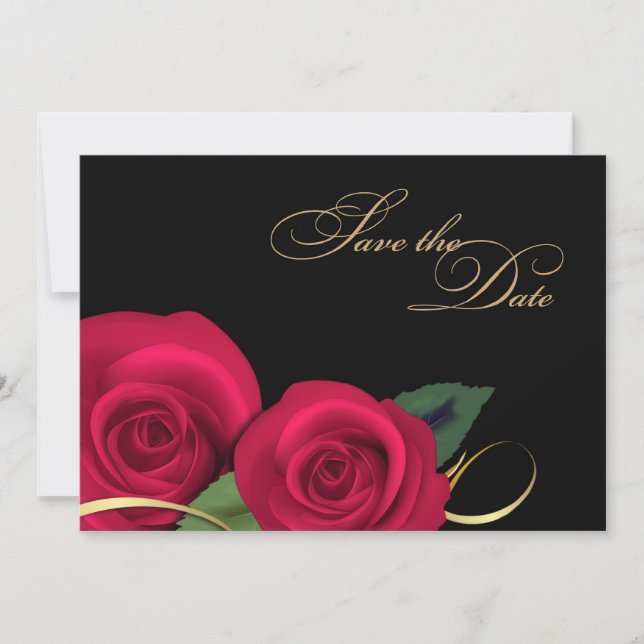 Save the Date Birthday Party Custom  Announcements (Front)