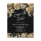Save the Date Black Gold 50th Birthday
